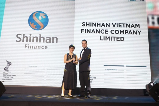 Shinhan Finance là một trong những Nơi làm việc tốt nhất châu Á năm 2020 - Ảnh 1.