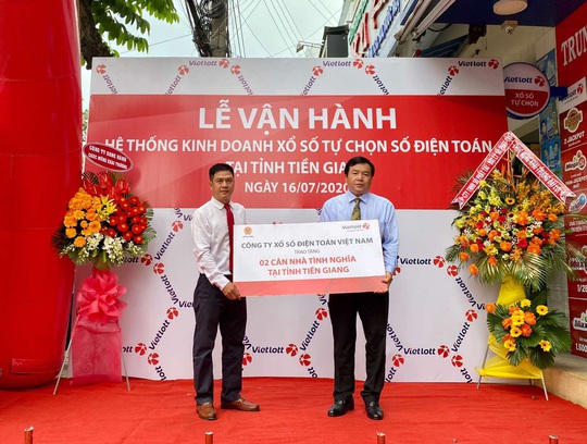 Vietlott triển khai kinh doanh tại Tiền Giang - Ảnh 1.