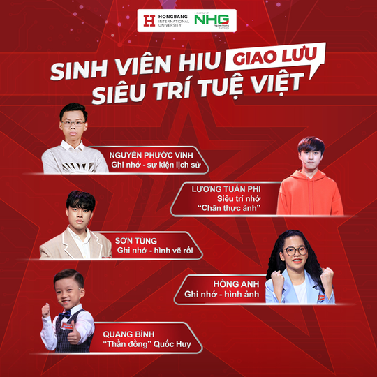 Biệt đội siêu trí tuệ Việt giao lưu cùng học sinh, sinh viên - Ảnh 1.