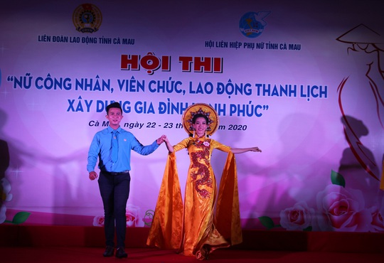 Phạm Ngọc Cầm đăng quang nữ công nhân, viên chức thanh lịch  - Ảnh 9.
