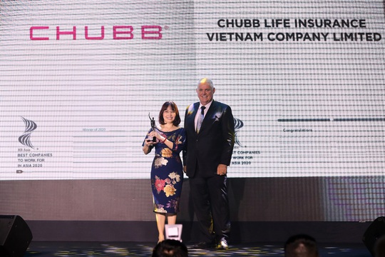 Chubb Life Việt Nam được bình chọn là một trong những nơi làm việc tốt nhất châu Á năm 2020 - Ảnh 1.