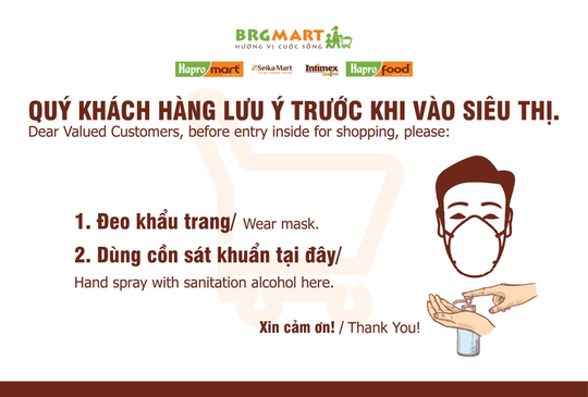 BRGMart tăng 300% lượng dự trữ hàng hóa thiết yếu ứng phó dịch Covid-19 - Ảnh 1.