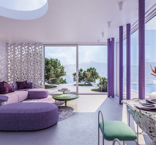 Villa Ibiza: Hành tinh màu tím - Ảnh 5.