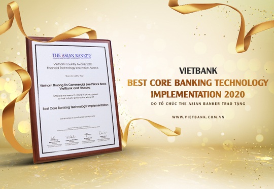 Vietbank được The Asian Banker vinh danh ngân hàng lõi tốt nhất năm 2020 - Ảnh 1.