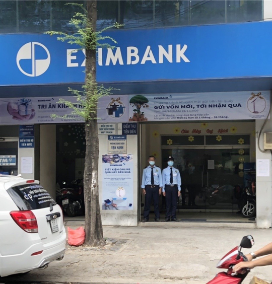 Phòng giao dịch Eximbank có khách nhiễm Covid-19 giờ ra sao? - Ảnh 1.