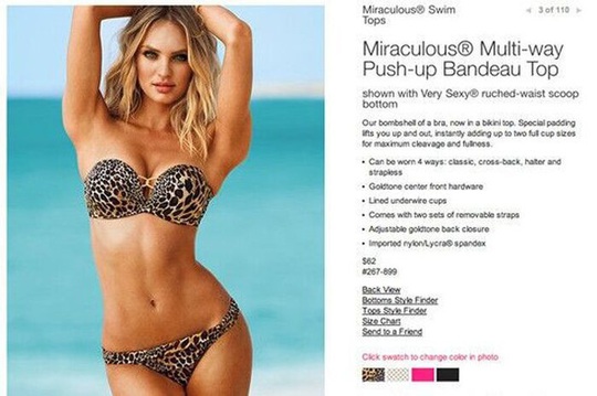 Đừng nhìn hình thiên thần nội y Victorias Secret mà tưởng thật - Ảnh 3.