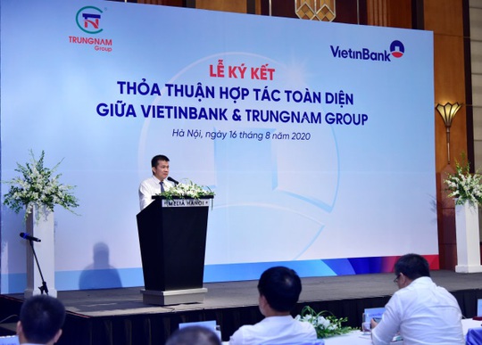 VietinBank và Trung Nam Group ký kết Thỏa thuận hợp tác toàn diện - Ảnh 1.