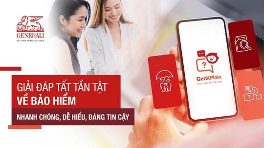 Generali ra mắt tính năng hỏi đáp về bảo hiểm GenXPlain - Ảnh 1.