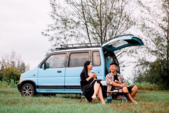 Gia đình vi vu khắp Việt Nam bằng ôtô tự cải tạo - Ảnh 5.