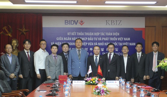 BIDV hợp tác toàn diện với KBIZ-VN - Ảnh 1.