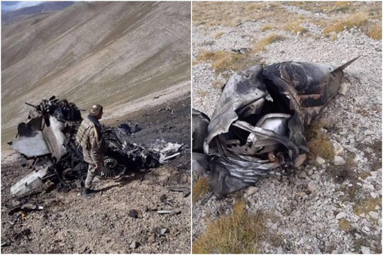 Armenia tung bằng chứng Thổ Nhĩ Kỳ bắn rơi Su-25 - Ảnh 1.