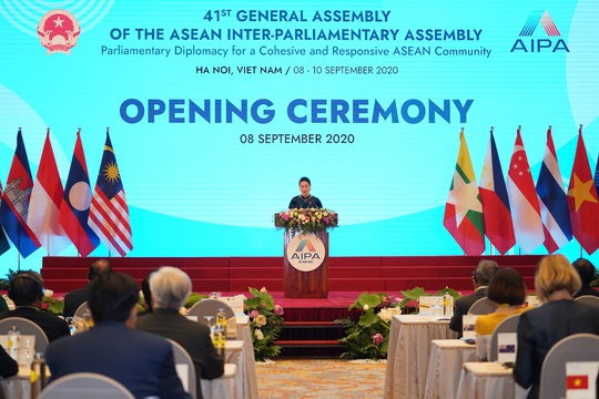 Tổng Bí thư, Chủ tịch nước Nguyễn Phú Trọng phát biểu chào mừng AIPA 41 - Ảnh 10.