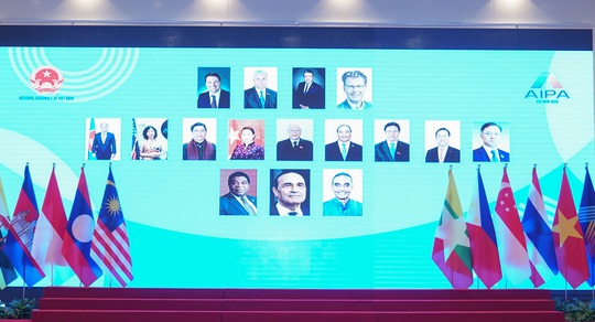 Tổng Bí thư, Chủ tịch nước Nguyễn Phú Trọng phát biểu chào mừng AIPA 41 - Ảnh 6.