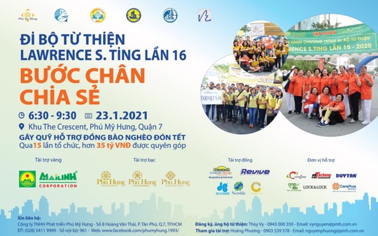 Tuân thủ quy định phòng chống dịch bệnh khi tham gia chương trình Đi bộ Từ thiện Lawrence S. Ting 2021 - Ảnh 1.