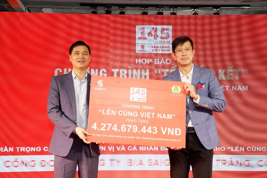 Chương trình “Lên Cùng Việt Nam” tiến hành hoạt động “Tết Gắn Kết” hỗ trợ người lao động bị ảnh hưởng bởi Covid-19 - Ảnh 2.