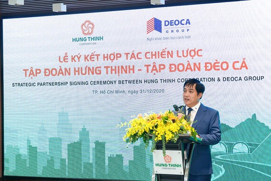 Tập đoàn Hưng Thịnh và Tập đoàn Đèo Cả ký kết hợp tác chiến lược - Ảnh 2.