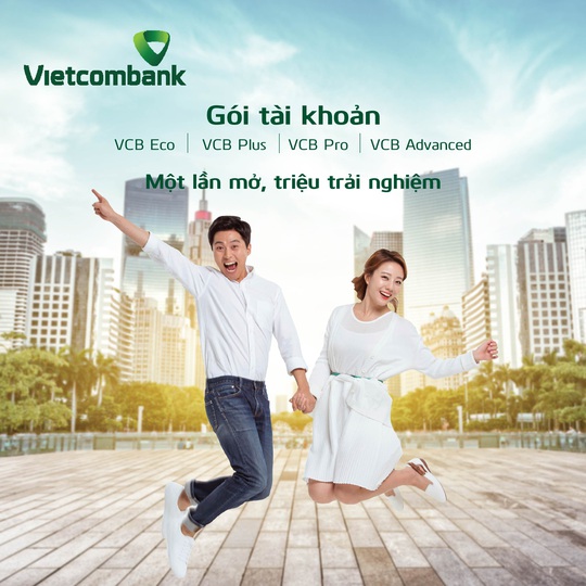 Vietcombank chào sân 4 gói tài khoản đặc biệt - Ảnh 1.