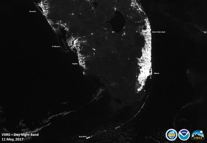 Mỹ: Florida bị tắt công tắc điện trên toàn bang - Ảnh 1. Mỹ: Florida bị tắt công tắc điện trên toàn bang - Ảnh 1.