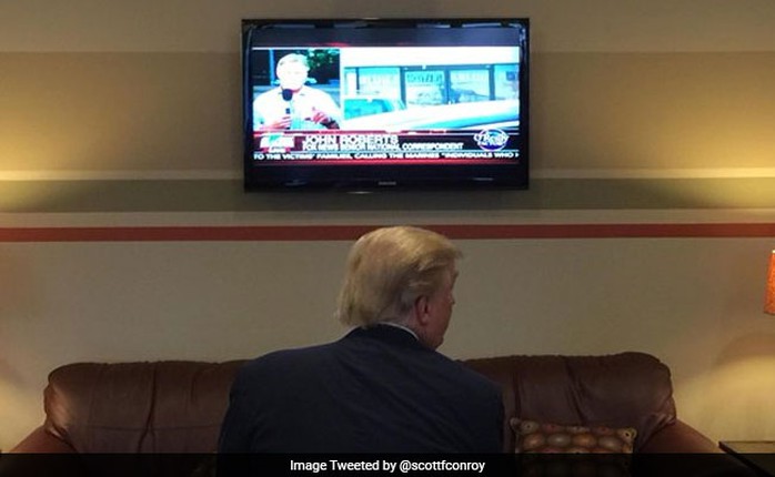 Ông Trump rất thích xem truyền hình cáp. Ảnh: TWITTER