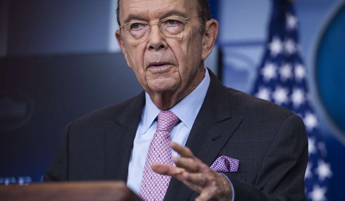 
Bộ trưởng Thương mại Wilbur Ross. Ảnh: THE WASHINGTON POST
