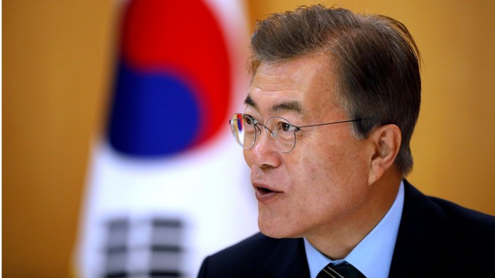 Lần đầu thăm Mỹ, tổng thống Hàn Quốc cậy nhờ trùm chaebol - Ảnh 1.