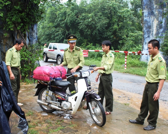 Kiểm lâm Phong Nha – Kẻ Bàng liên tiếp bị hành hung - Ảnh 1.