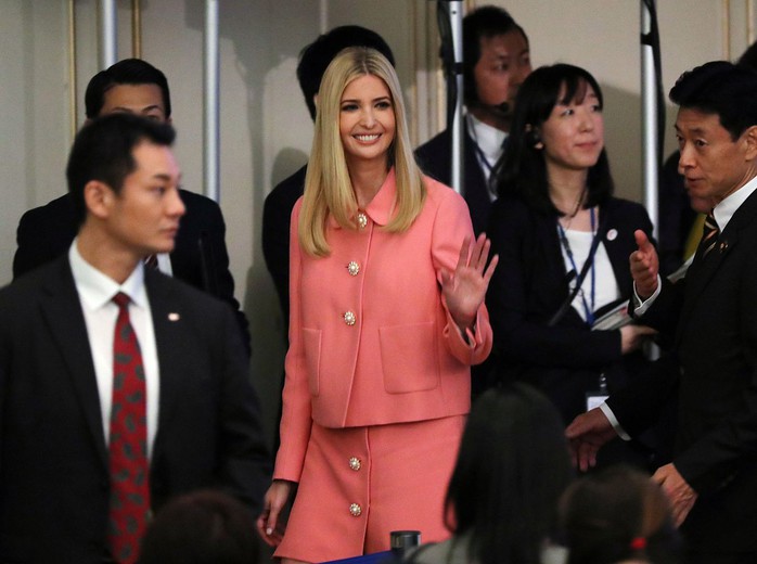 Ivanka Trump phát biểu trước khán phòng trống phân nửa - Ảnh 1.