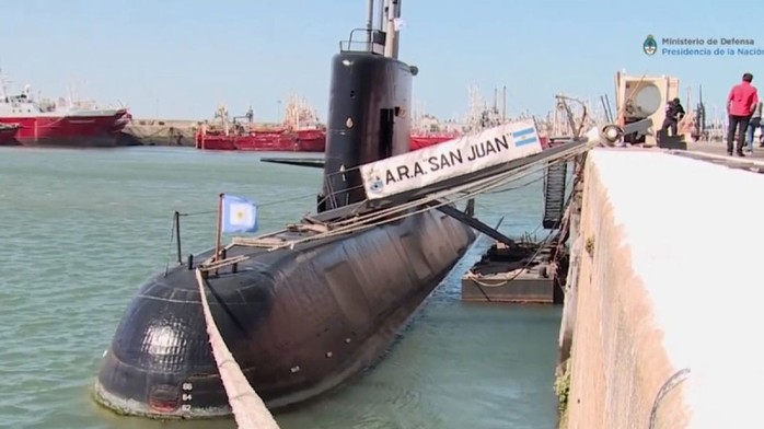 “Nổ” gần địa điểm tàu ngầm Argentina mất tích - Ảnh 1.