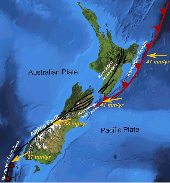 “Quái vật” cựa mình bên dưới New Zealand - Ảnh 1.