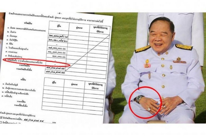 Đồng hồ sang của phó thủ tướng Thái Lan là đồ đi mượn - Ảnh 1.