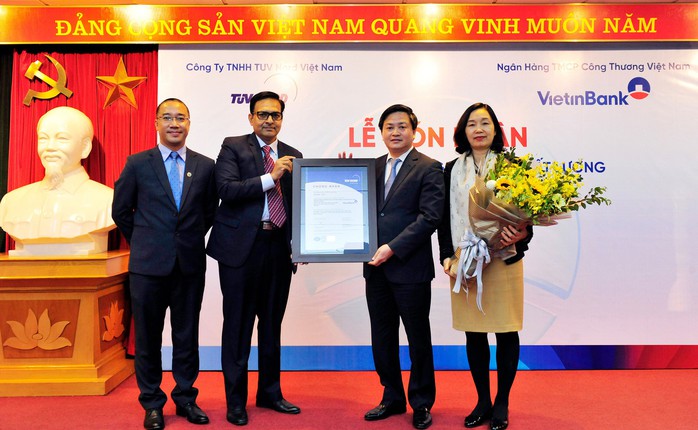 Quản lý chất lượng VietinBank đạt ISO 9001:2015 - Ảnh 1.