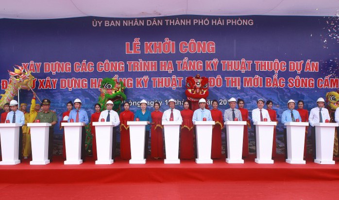 Hải Phòng khởi công siêu dự án 10.000 tỉ đồng - Ảnh 1.