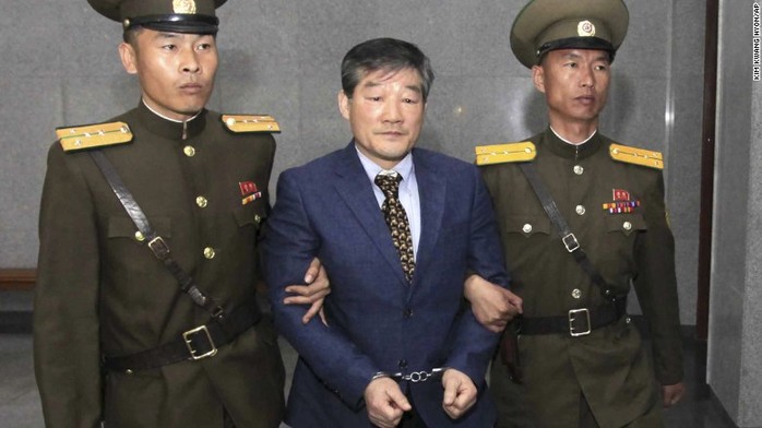 
Hai công dân Mỹ khác đang bị Triều Tiên giam giữ là ông Kim Dong Chul... Ảnh: AP
