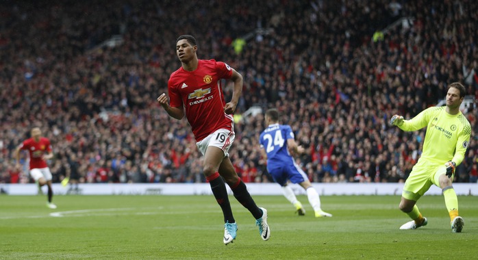 
Rashford sau bàn mở tỉ số
