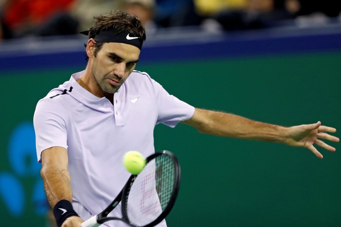 Clip: Federer, Nadal tiến sát chung kết Thượng Hải Masters - Ảnh 4.