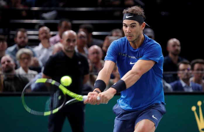 Nadal vào tứ kết Paris Masters 2017 - Ảnh 1.