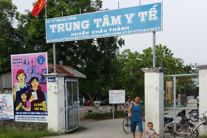 
Trung tâm Y tế huyện Châu Thành (Sóc Trăng)- nơi bác sĩ Trường từng là phó khoa nội
