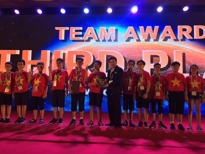 Đoàn Việt Nam thắng lớn tại kỳ thi toán quốc tế WMO - Ảnh 2.