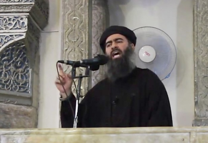 
Thủ lĩnh tối cao của IS, Abu Bakr al-Baghdadi. Ảnh: Rudaw
