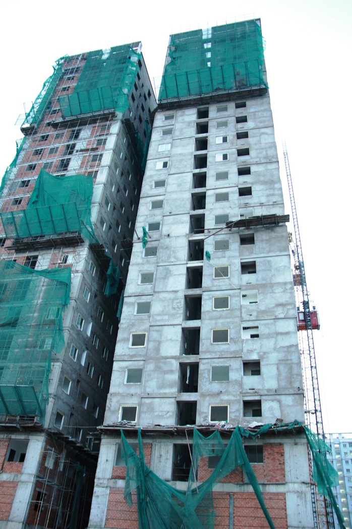 
Công trình xây dựng nhà ở tái định cư nơi xảy ra vụ việc có quy mô khoảng 21 tầng
