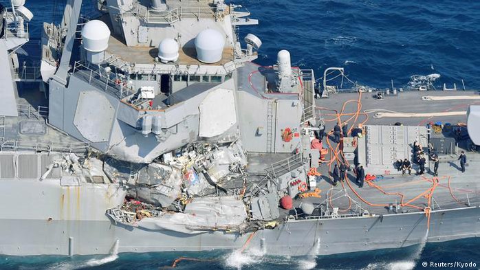 Tàu Hải quân Mỹ gặp nạn 4 lần tại  châu Á trong năm 2017 - Ảnh 5.