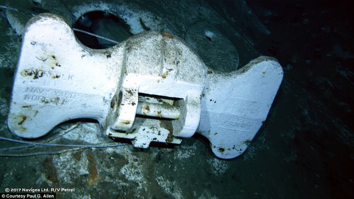 Mỹ tìm thấy mảnh vỡ chiến hạm bị đánh chìm trong Thế chiến II - Ảnh 7.
