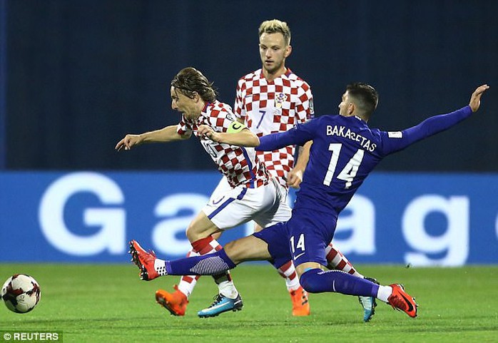 Thắng cách biệt 4 bàn, Croatia đặt một chân đến World Cuo 2018 - Ảnh 1.