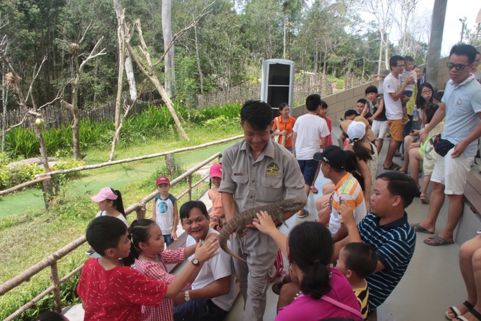 Mãn nhãn với màn biễu diễn thú ở Safari Phú Quốc - Ảnh 6.