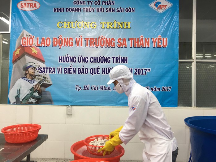 Phát động giờ lao động vì Trường Sa - Ảnh 1.