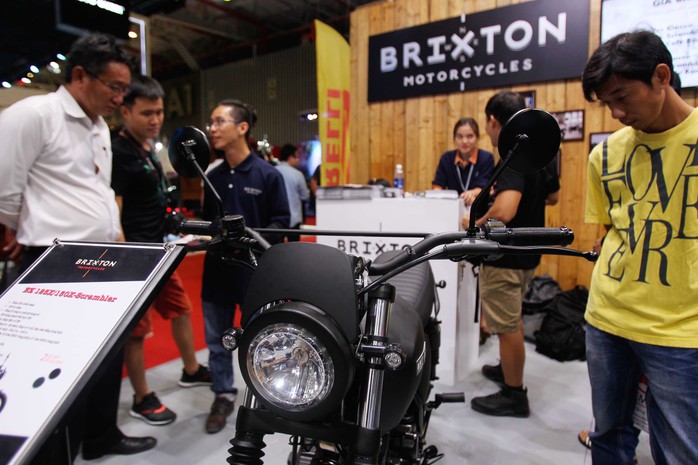 Mô tô cổ điển gây sốt tại Motor show 2017 - Ảnh 3. Mô tô cổ điển gây sốt tại Motor show 2017 - Ảnh 3.
