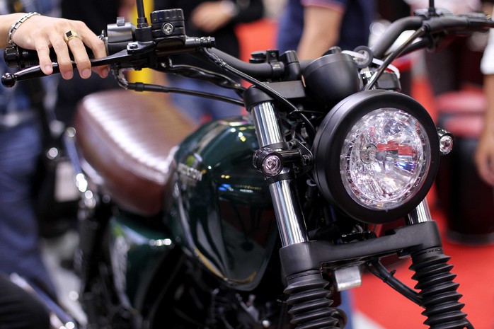Mô tô cổ điển gây sốt tại Motor show 2017 - Ảnh 4. Mô tô cổ điển gây sốt tại Motor show 2017 - Ảnh 4.