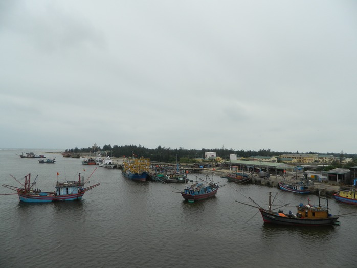 Một góc Cảng Cửa Việt