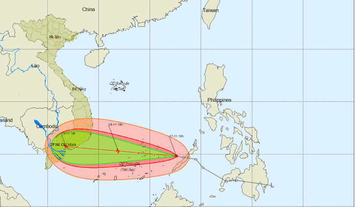 Dân TP HCM cảnh báo khẩn với cơn bão dự kiến - Ảnh 1.