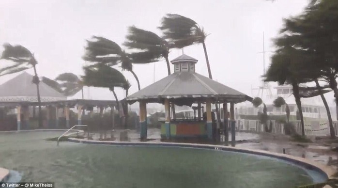 Bão Irma đổ bộ vào bang Florida - Ảnh 3.